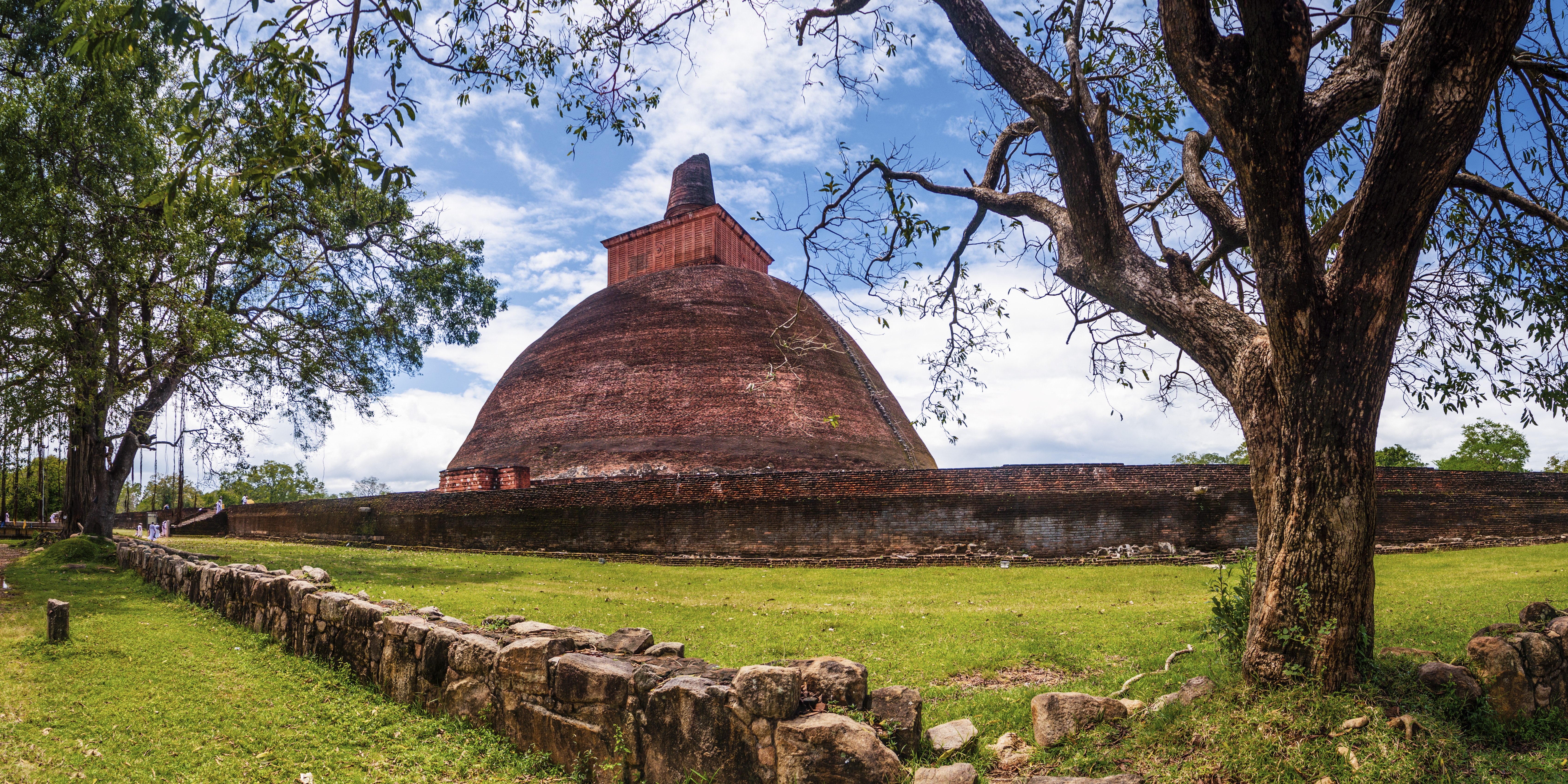 Jetvanarama Dagoba at the Sacred City of Anuradhapura, Cultural Triangle, Sri Lanka, Asia